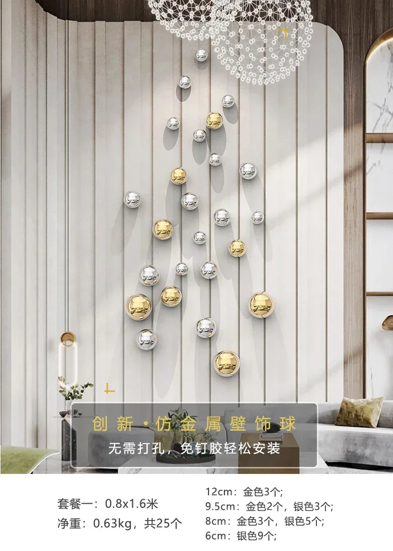Modern Resin Wall Decor | Strand for Living Room