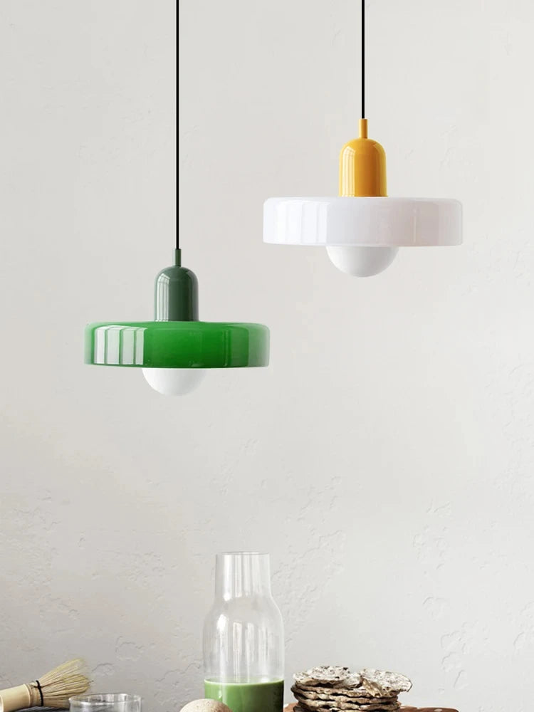 Modern Glass Chandelier | Sedge Hanging Ceiling Light for Bedroom