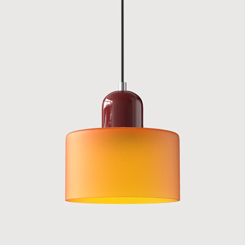 Minimalist Glass Chandelier | Spray Hanging Ceiling Light for Bedroom
