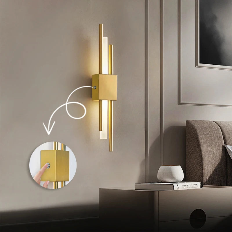 Modern Wall Light | Solis Wall Mounted Lamp for Living Room