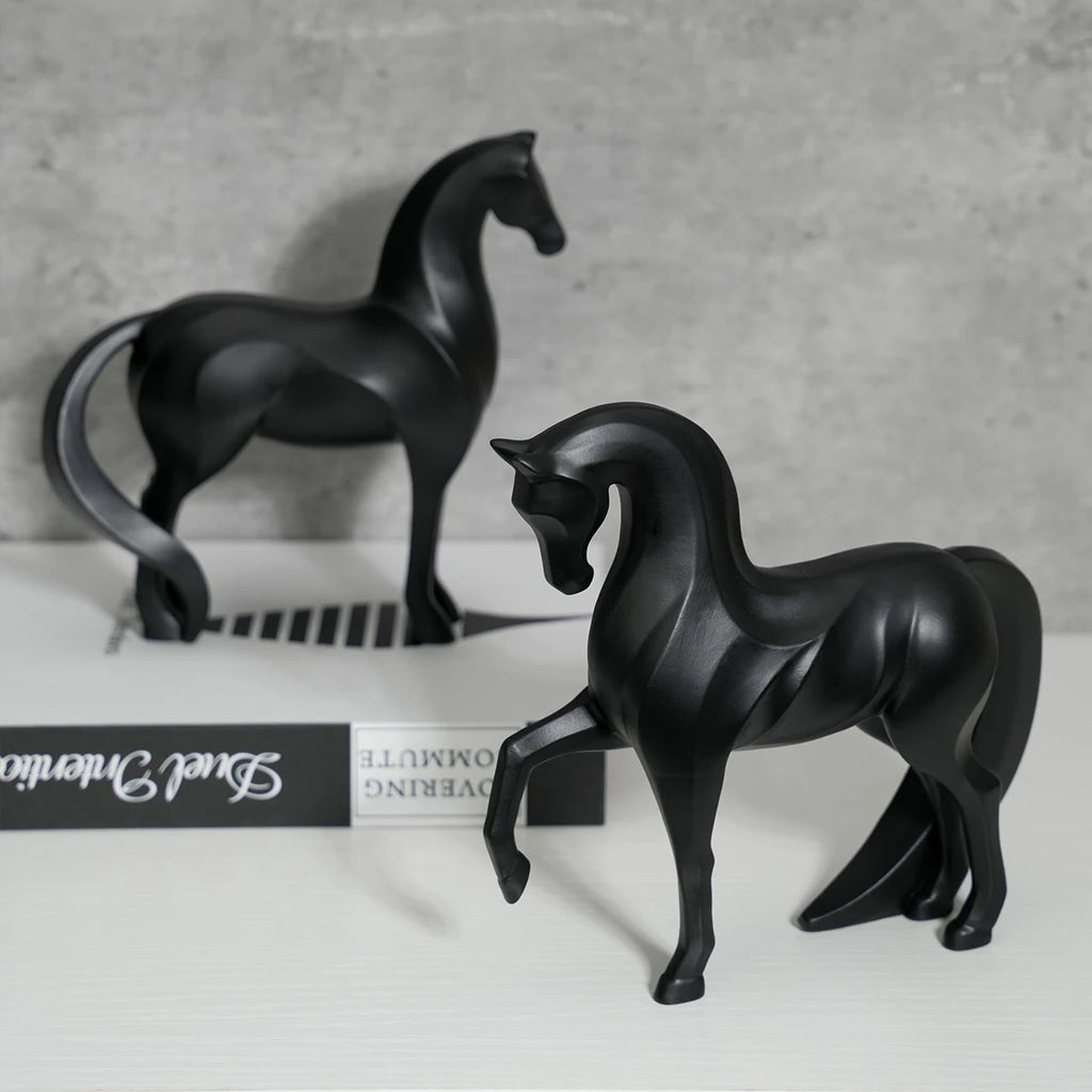 Modern Resin Figurine | Gorse Shelf Decor for Living Room