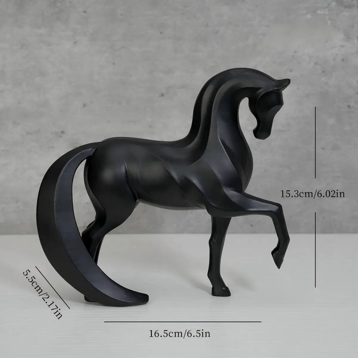 Modern Resin Figurine | Gorse Shelf Decor for Living Room