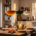 Modern Chandelier | Merlin Hanging Ceiling Light for Dining Room