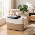 Modern Storage Basket | Foam Woven Organizer