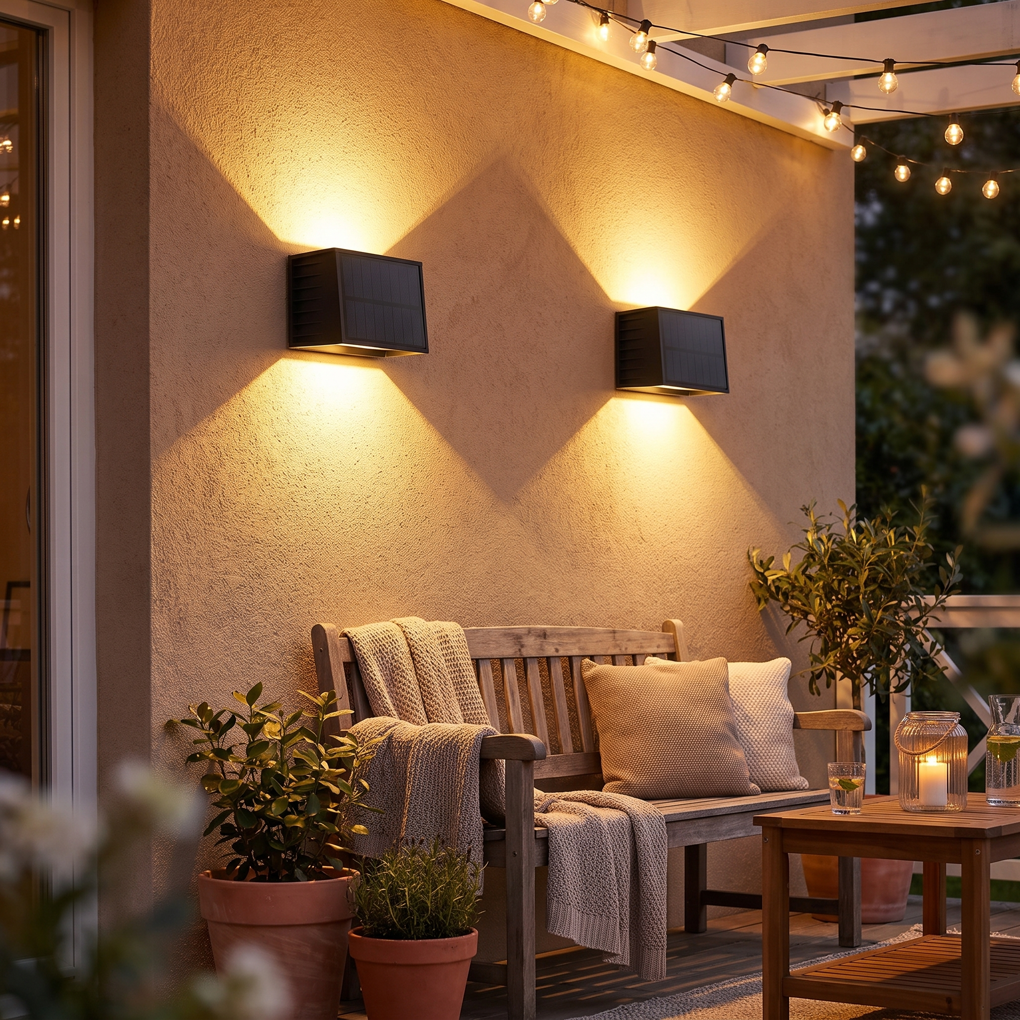 Modern Wall Light | Alto Set of 2 Wall Mounted Lamp for Garden