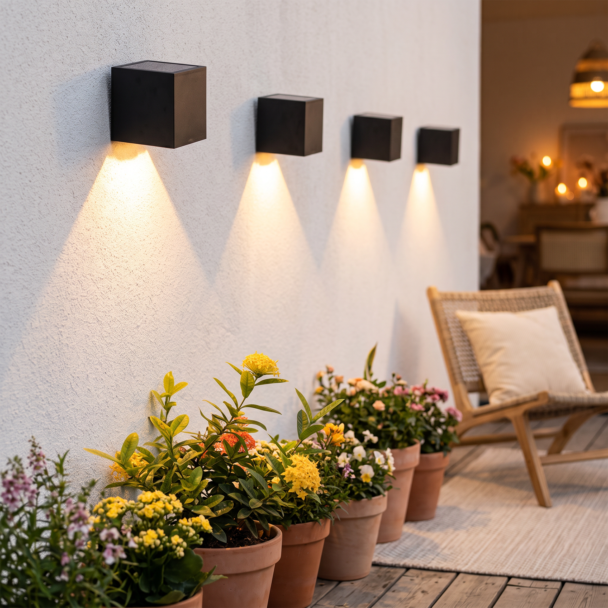 Modern Wall Light | Linnet Wall Mounted Lamp for Garden