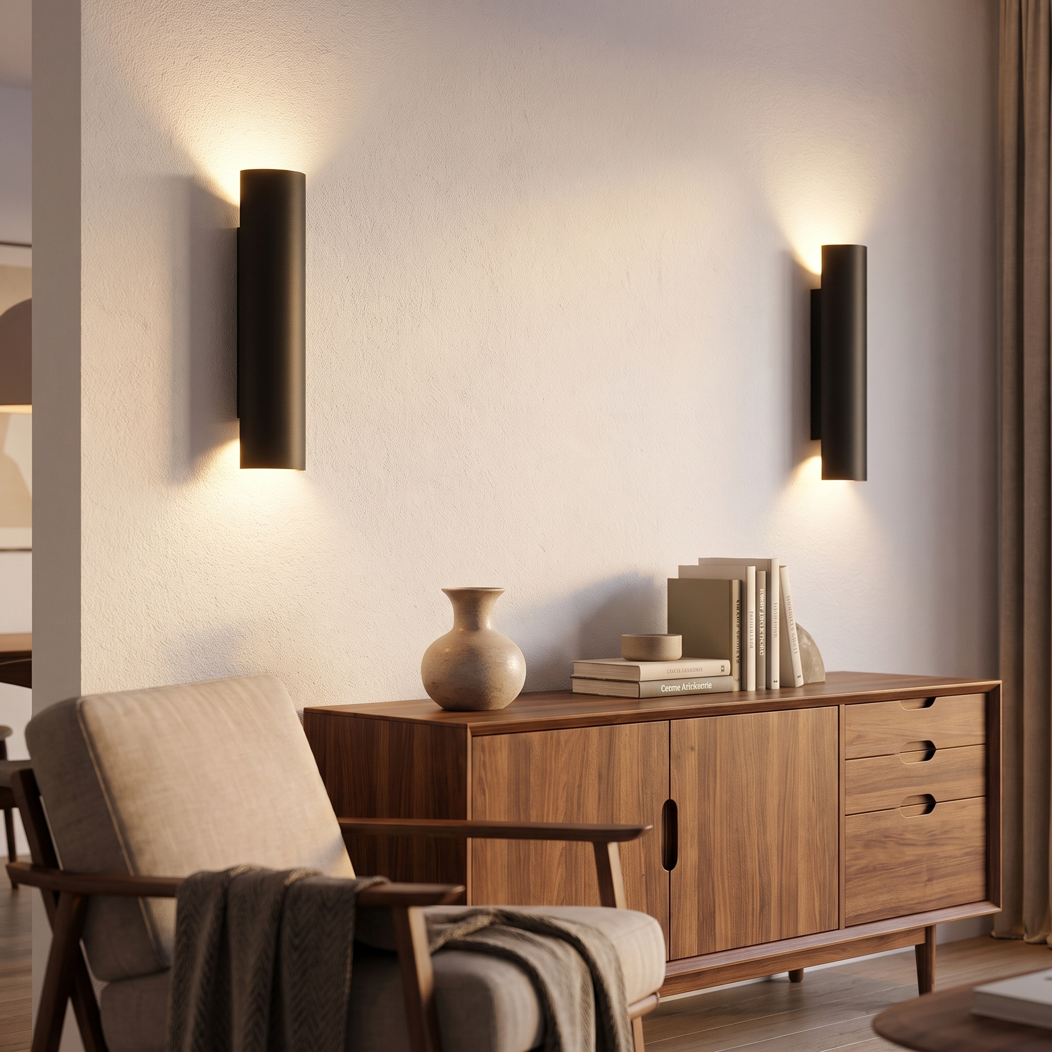 Modern Aluminum Wall Light | Twite Wall Mounted Lamp for Bedroom