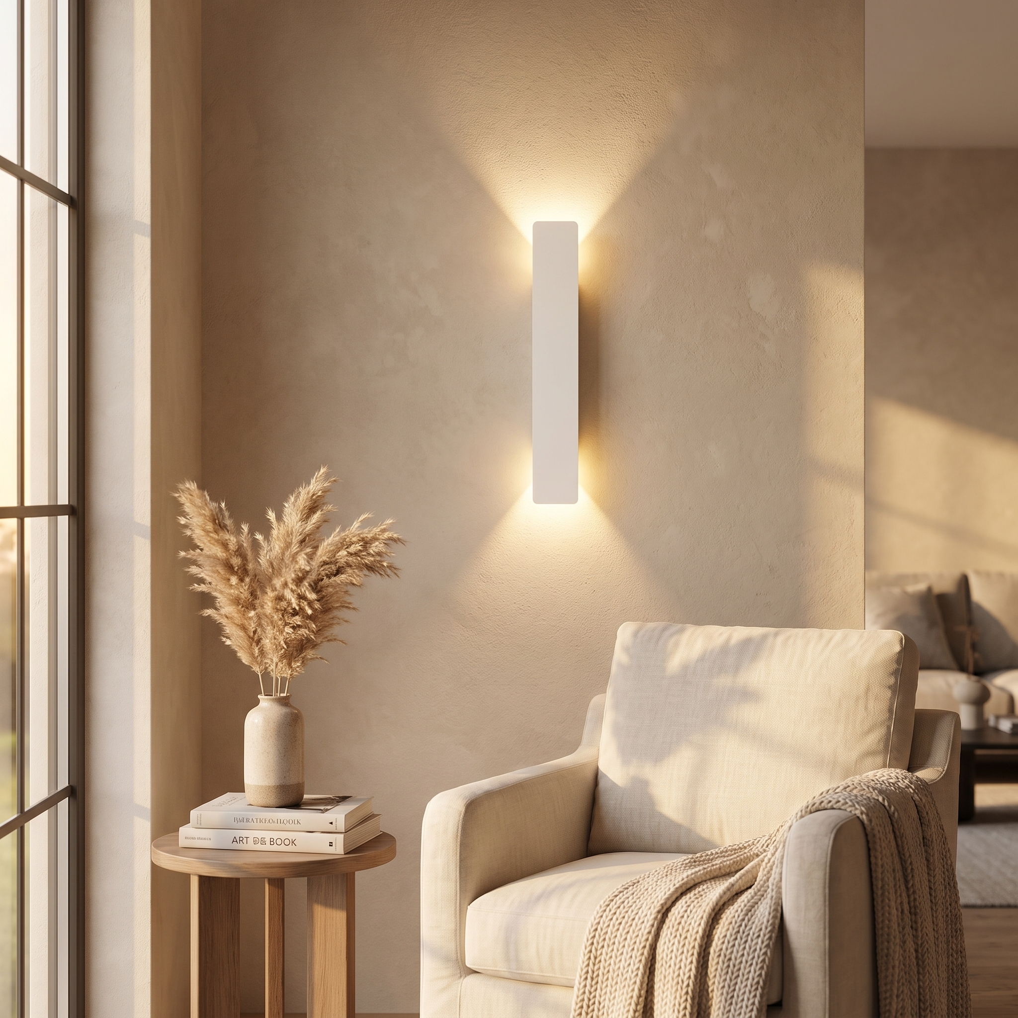 Modern Aluminum Wall Sconce | Olive Wall Light Fixture