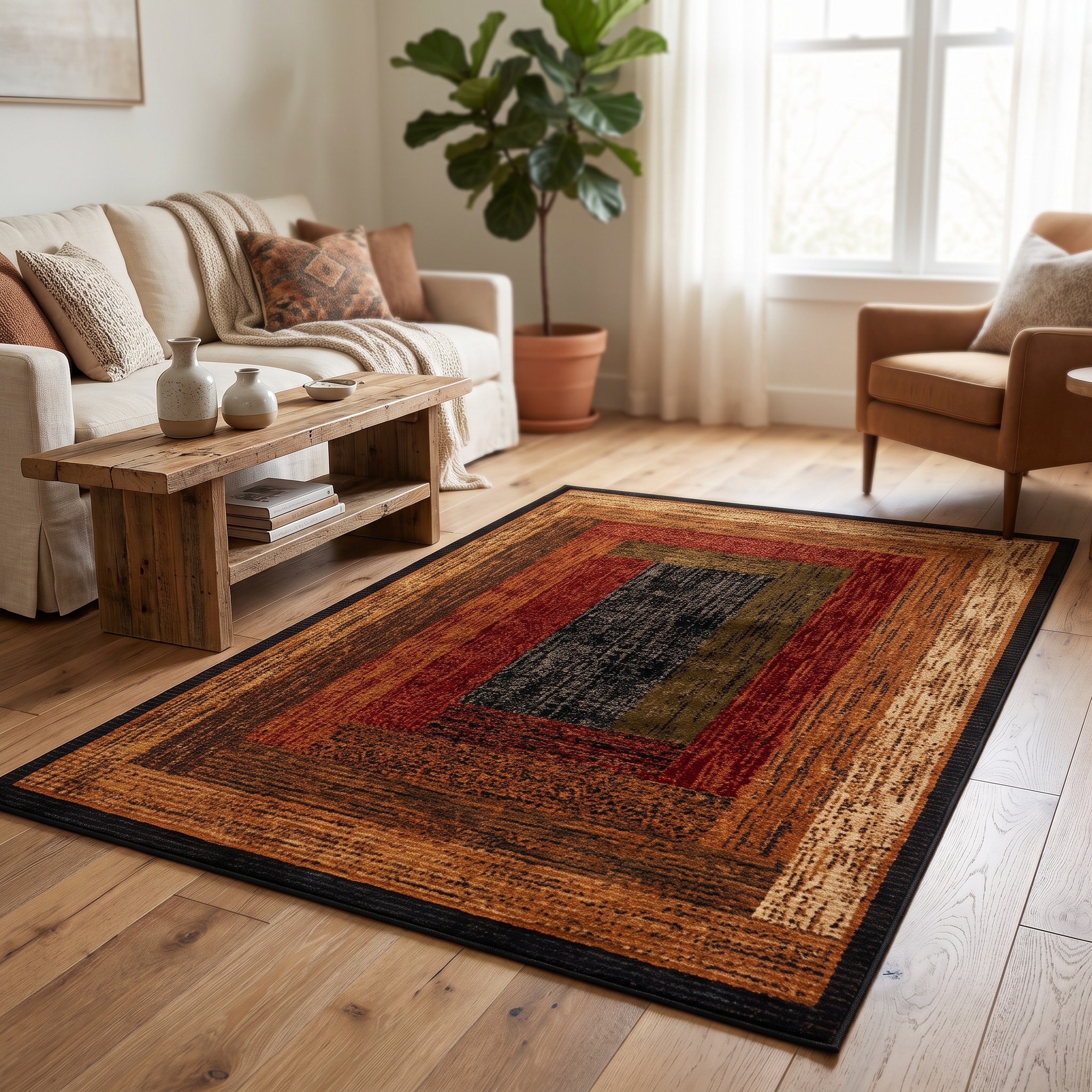 Modern Rug | Fintry Area Rug for Living Room