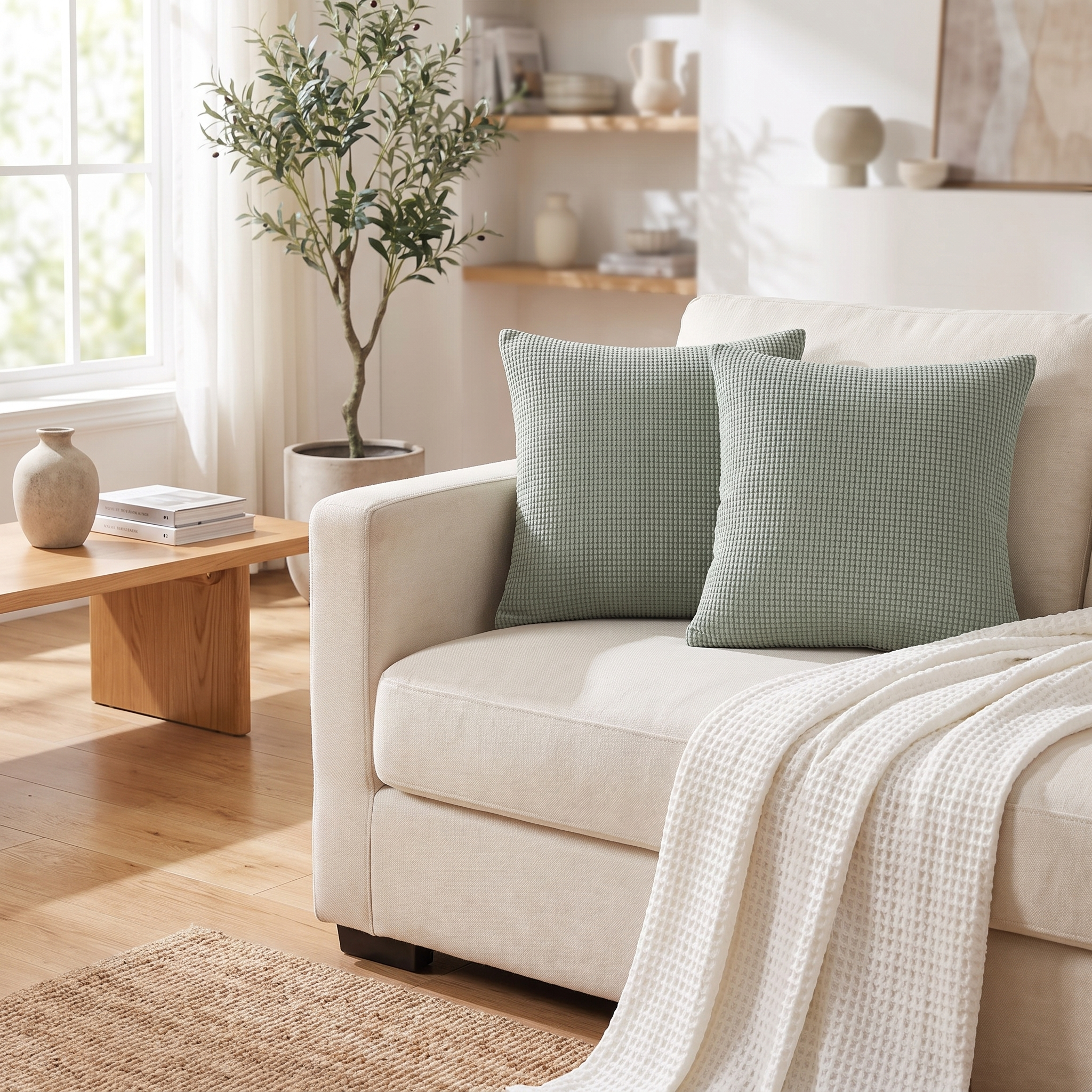 Modern Pillow Cover | Chalk Cushion Case for Office
