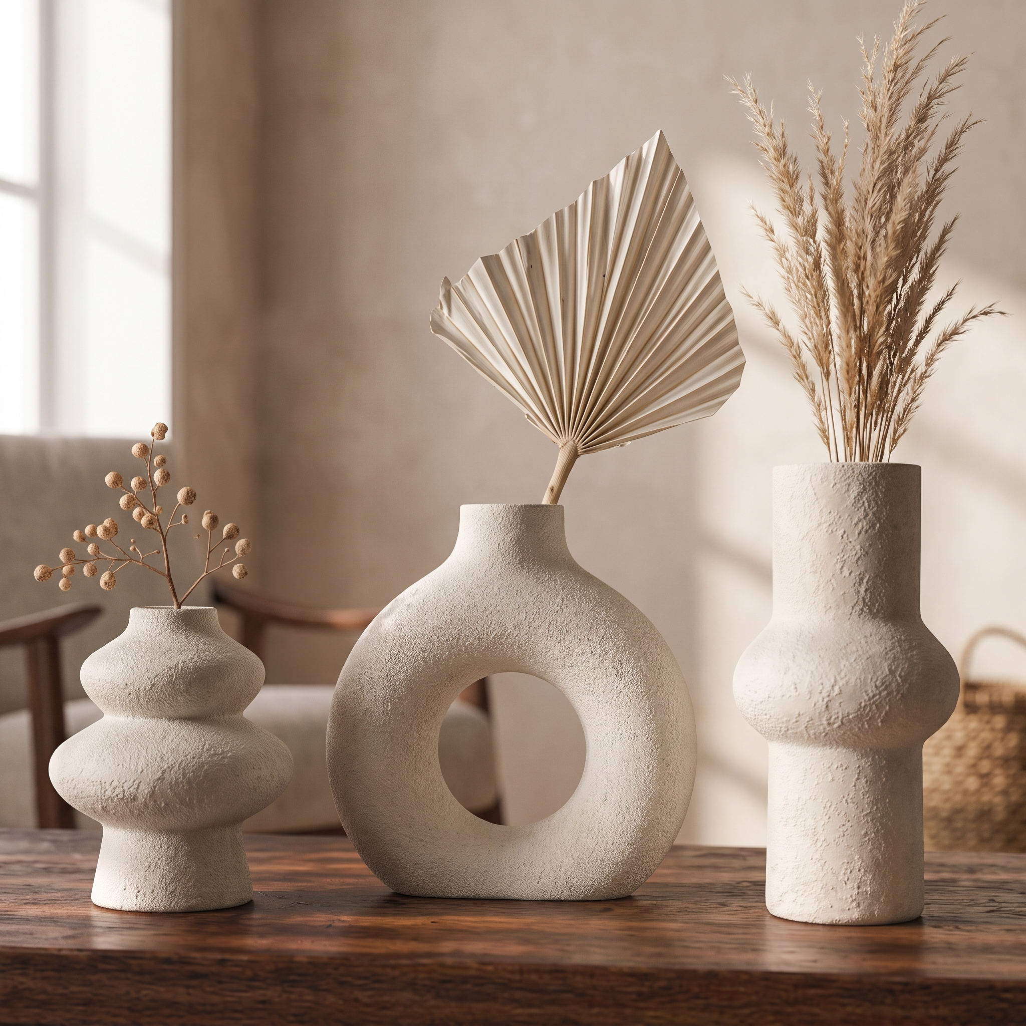 Modern Vase | Breck Flower Vase Sand