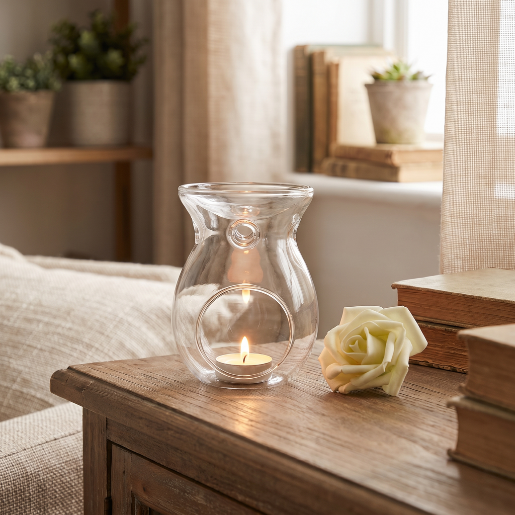 Modern Glass Vase | Shale Flower Vase