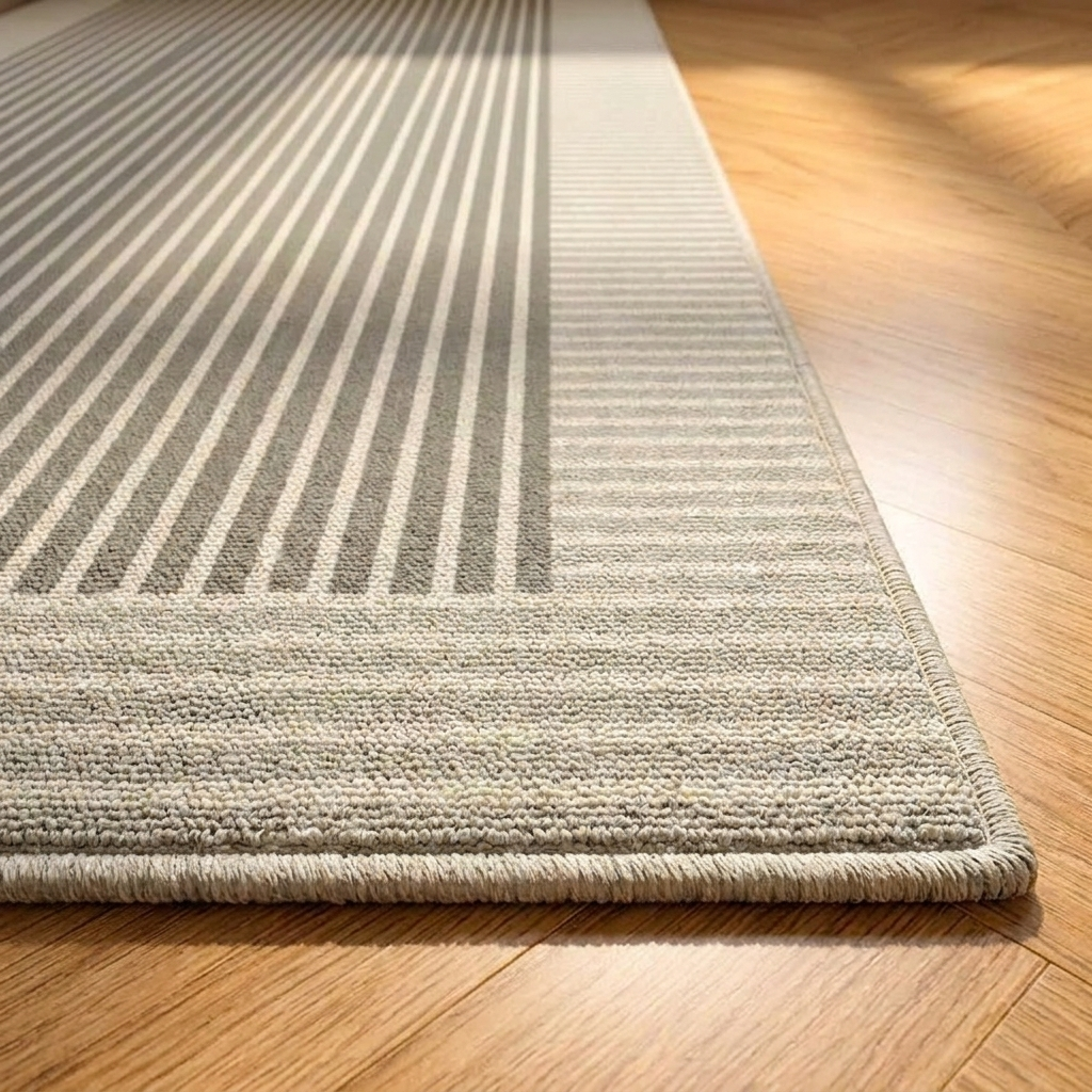 Ripple floor mat close view showing the pile texture and edge