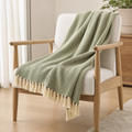 Elm Cozy Throw in green