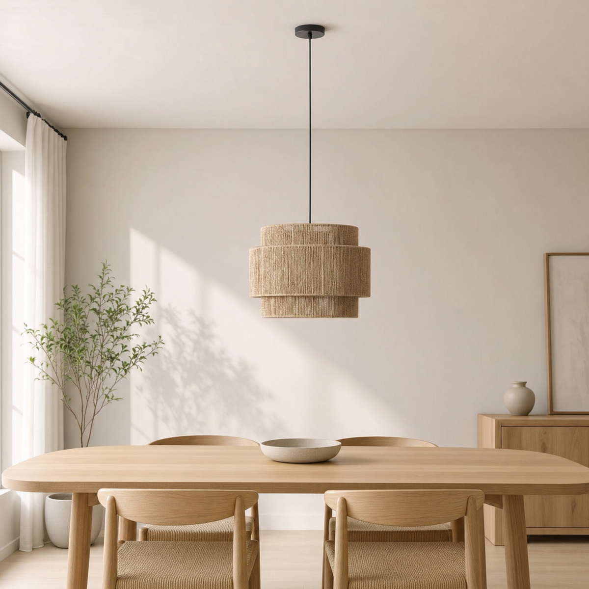 Kestrel Hanging Lamp for Living Room in tall tiered