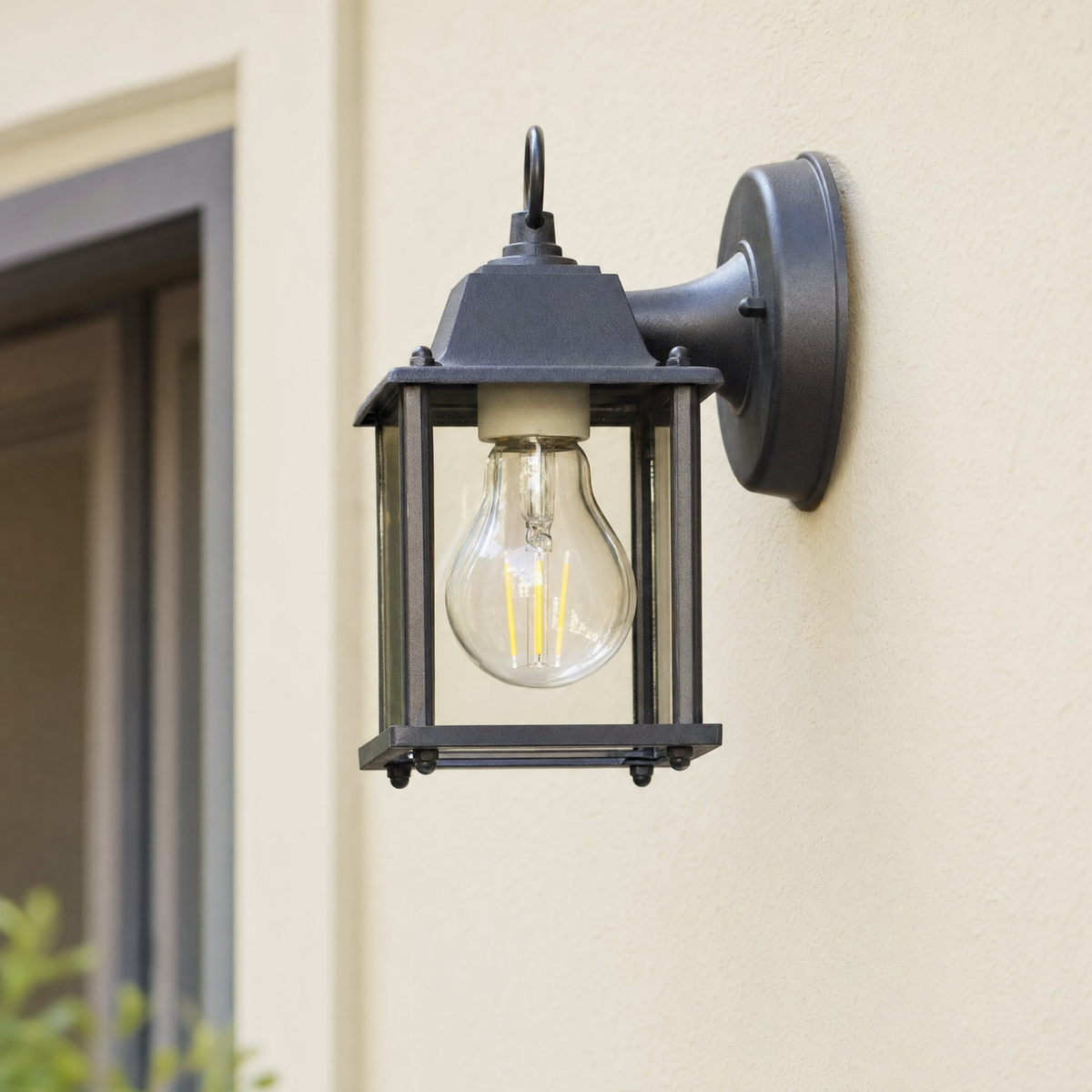 Well Wall Mounted Lamp for Balcony in transparent glass