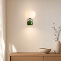 Rush Wall Mounted Lamp for Bedroom in green