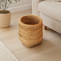 Howe Woven Storage in natural tapered