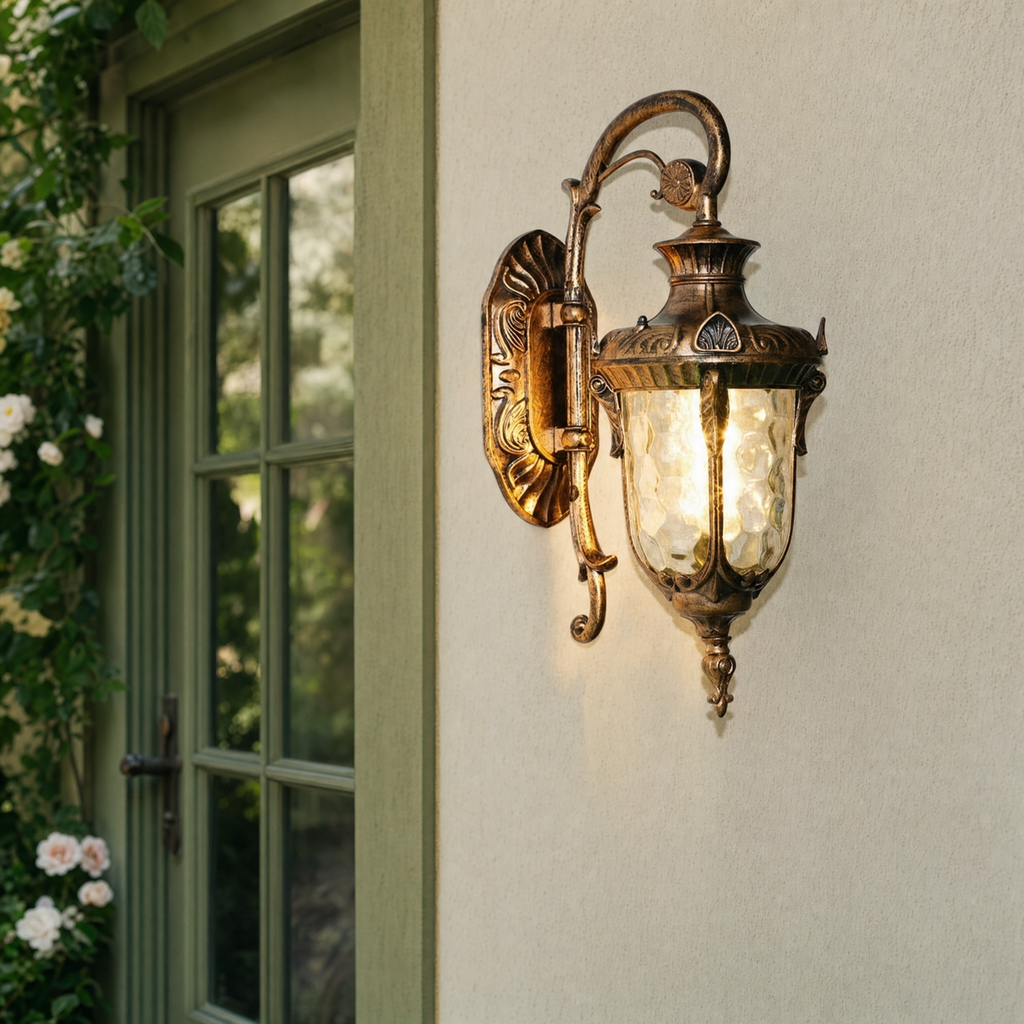 Firth Wall Mounted Lamp for Garden in bronze