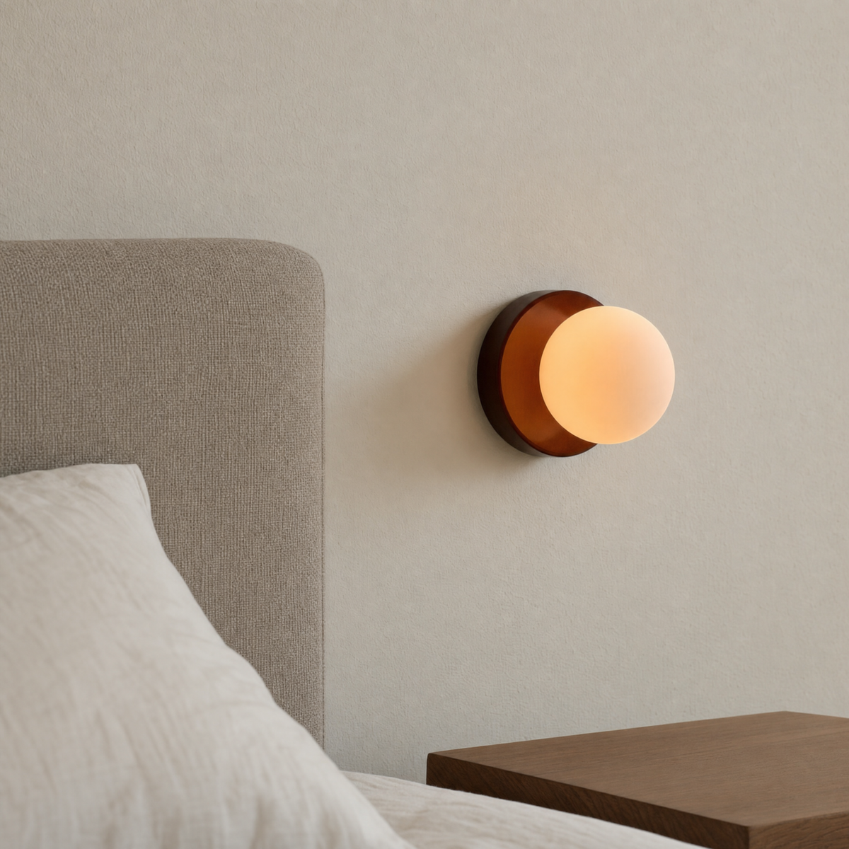 Marsh Wall Light Fixture for Bedroom in black