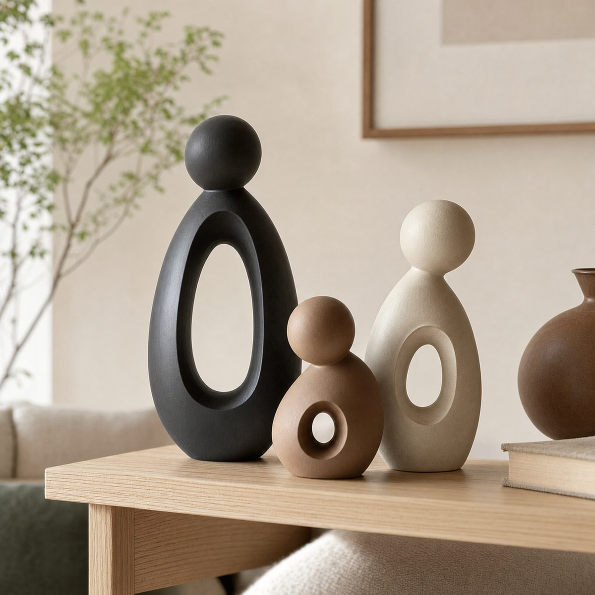 Balta Decor Object for Living Room in mixed colours
