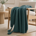 Sanday Sofa Throw in green