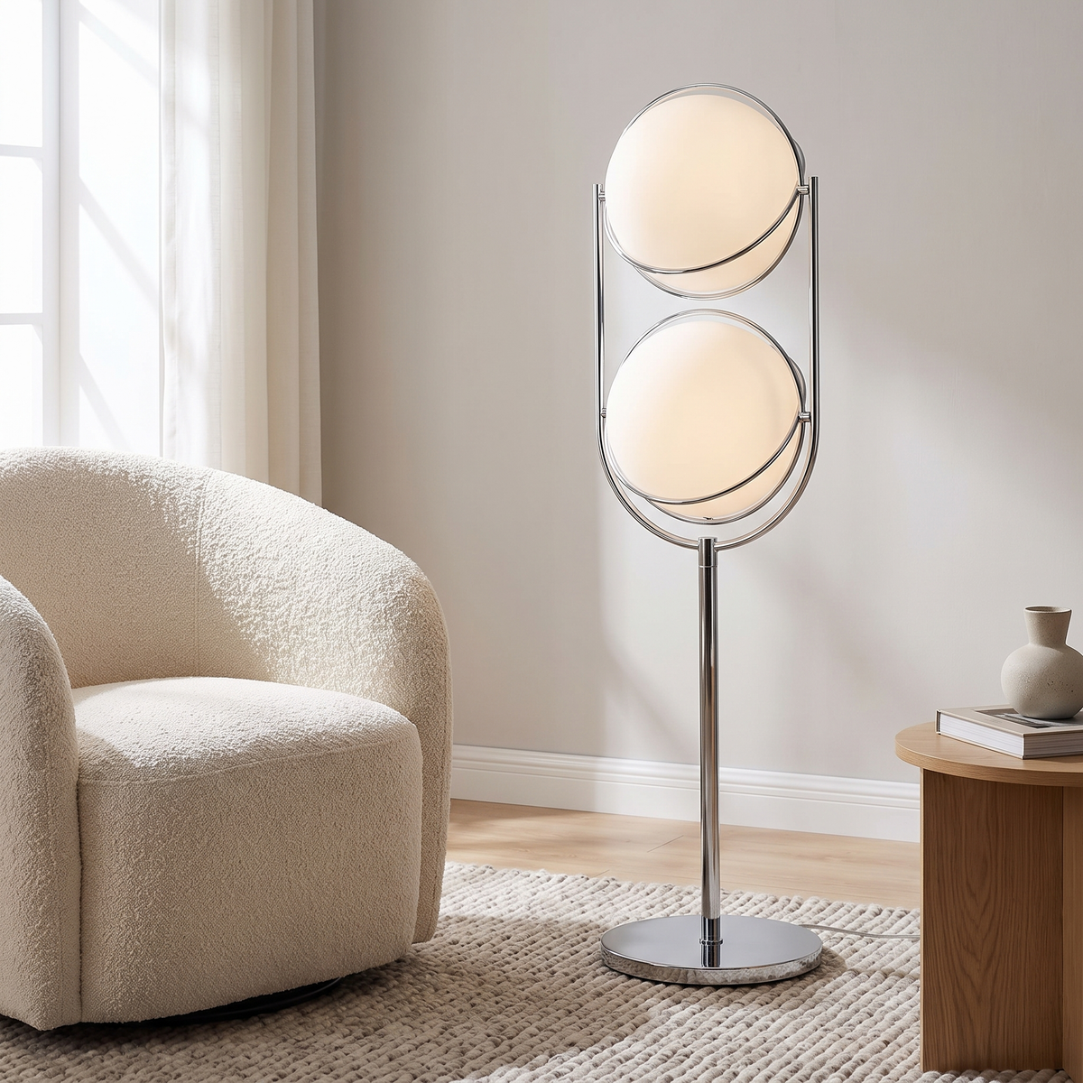 Glint Standing Light for Living Room in 2 ball
