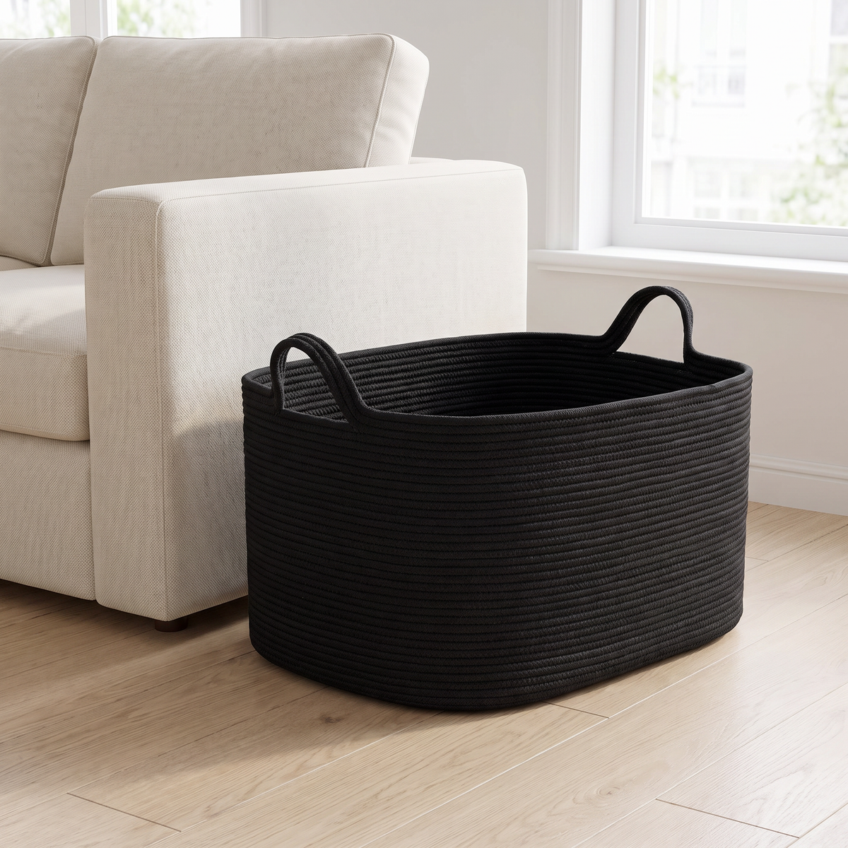 Lewis Woven Organizer in black