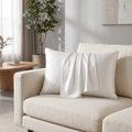 Arran Pillow Cover in white