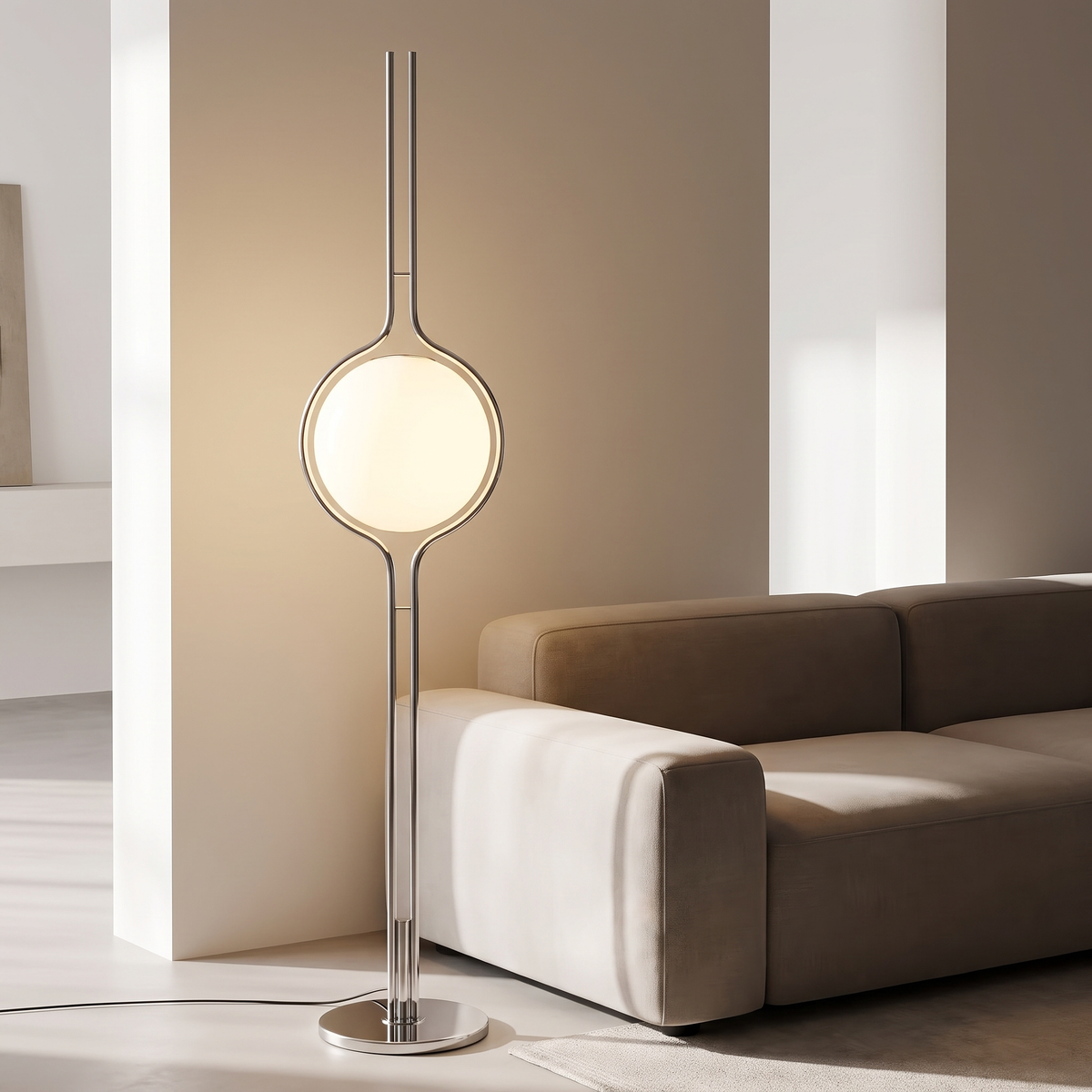 Gloam Standing Light for Living Room in 1 ball