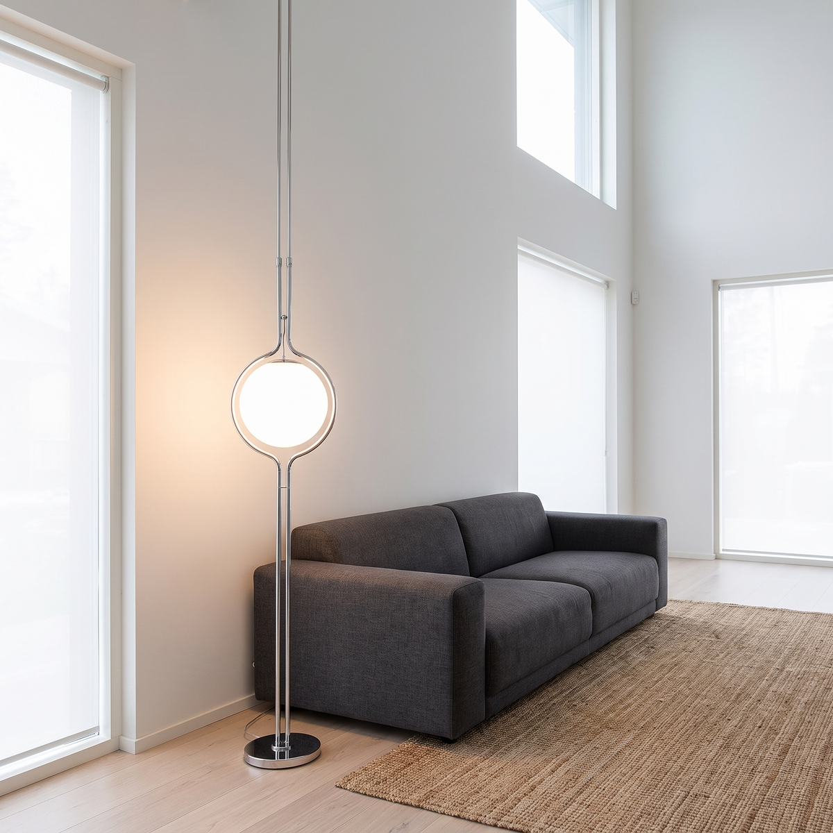 Gloam Standing Light for Living Room in 1 ball pole 250